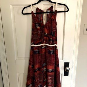 ecote by Urban Outfitters Printed Midi Dress - S